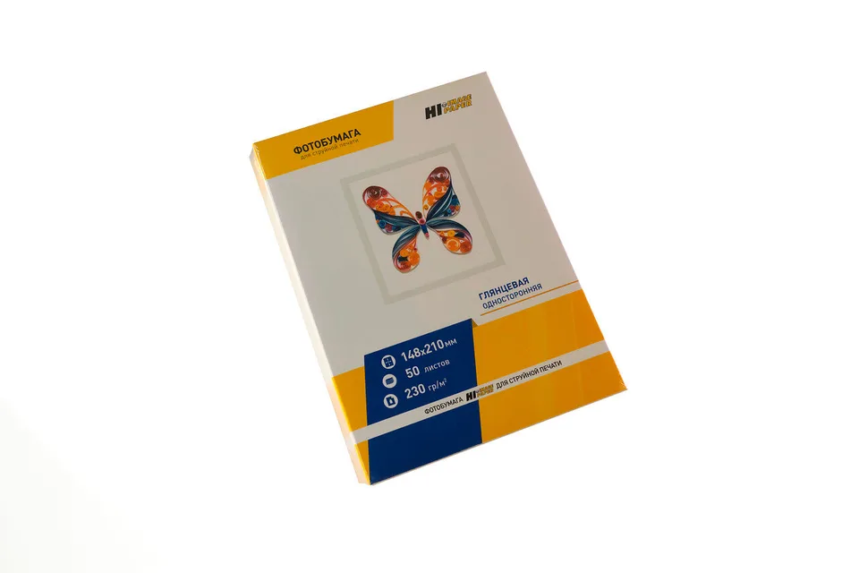 Фотобумага Hi-Image Paper глянцевая односторонняя, A5, 230 г/м2, 50 л.