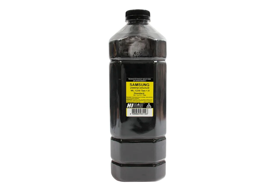 Тонер Hi-Black Универсальный для Samsung ML-1210, Standard, Тип 1.8, Bk, 700 г, канистра